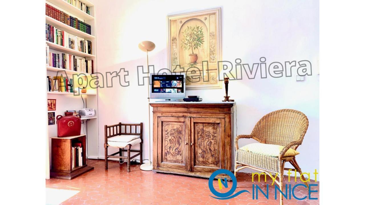 Aparthotel Riviera - Balcon Honore 1 - Old Town - 5 Mn Promenade Des Anglais Et Plage - Charme Absolu - Appartement 2 Pieces Avec Balcon Ac - Vue Mer Et Ville นีซ ภายนอก รูปภาพ