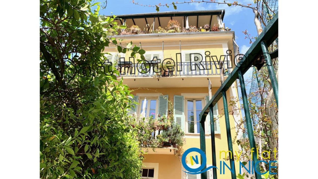 Aparthotel Riviera - Balcon Honore 1 - Old Town - 5 Mn Promenade Des Anglais Et Plage - Charme Absolu - Appartement 2 Pieces Avec Balcon Ac - Vue Mer Et Ville นีซ ภายนอก รูปภาพ