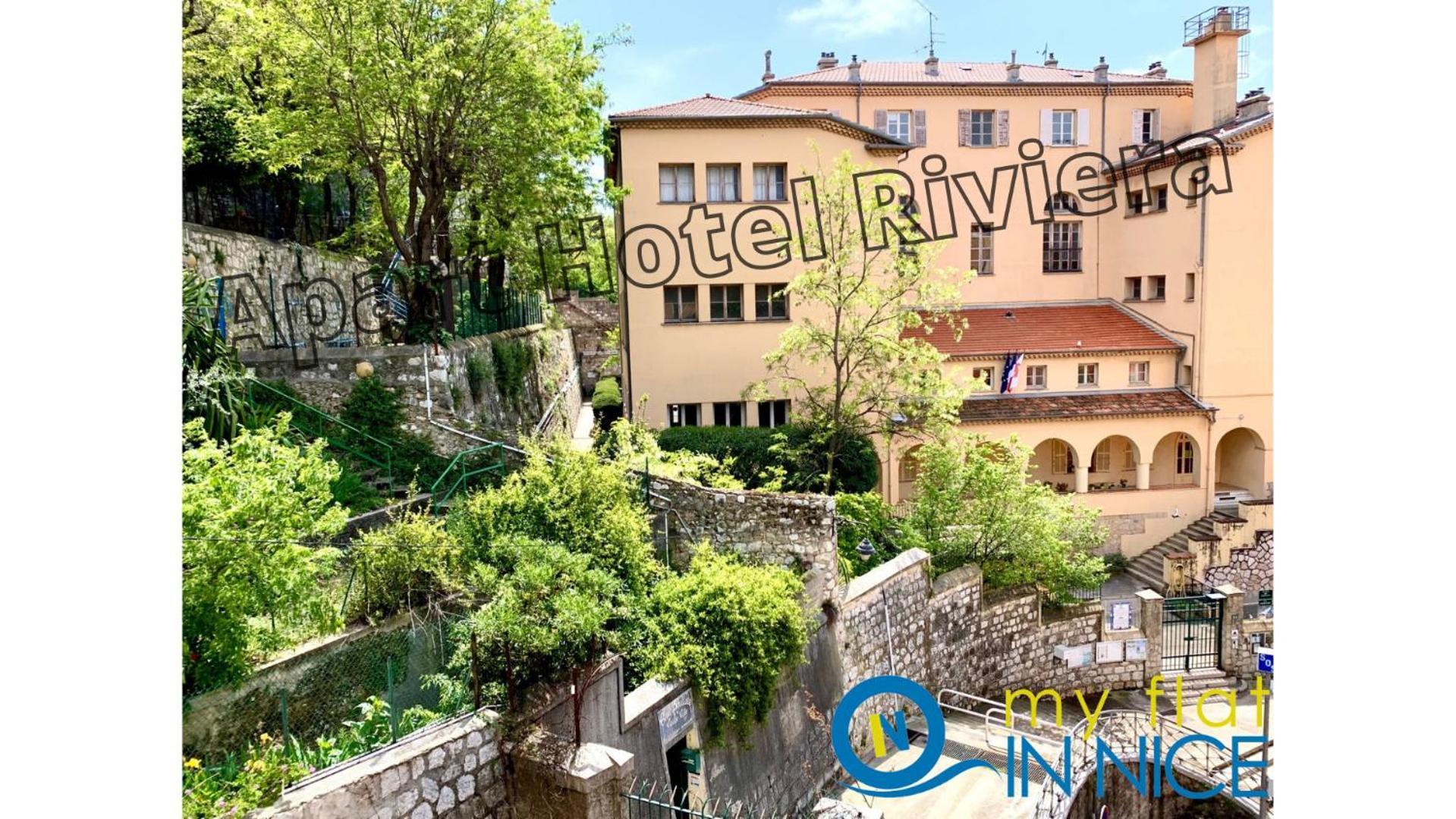 Aparthotel Riviera - Balcon Honore 1 - Old Town - 5 Mn Promenade Des Anglais Et Plage - Charme Absolu - Appartement 2 Pieces Avec Balcon Ac - Vue Mer Et Ville นีซ ภายนอก รูปภาพ